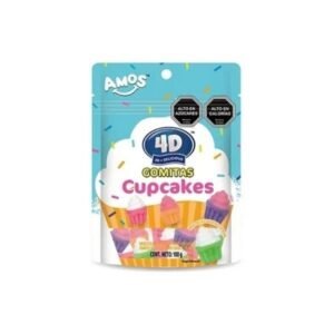 AMOS Gomitas 4D Cupcakes 100g