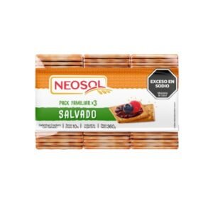 Galletitas Tripack Neosol Salvado