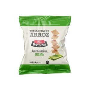 Tostaditas de arroz sin sal