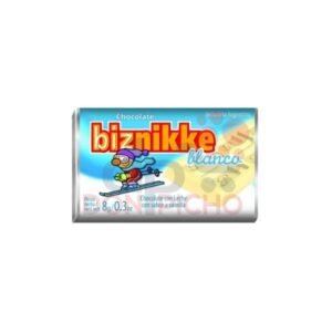 Chocolatin 9gr. Biznikke Blanco