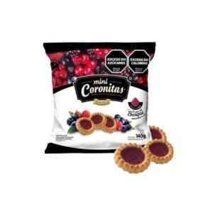 Galletitas Coronitas Frutos del Bosque 140g.