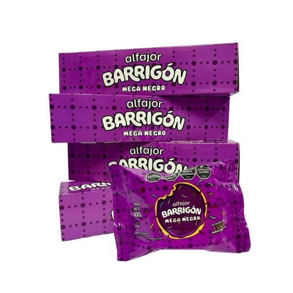 Alfajor Barrigón Mega Negro - Imagen 2