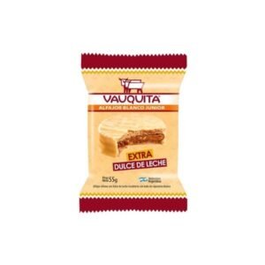 Alfajor Vauquita Junior blanco